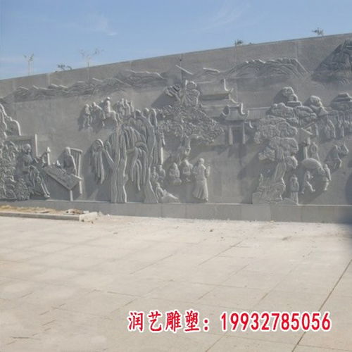梅花石雕壁畫(huà) 綿陽(yáng)大理石壁畫(huà)雕塑廠的匠心之作